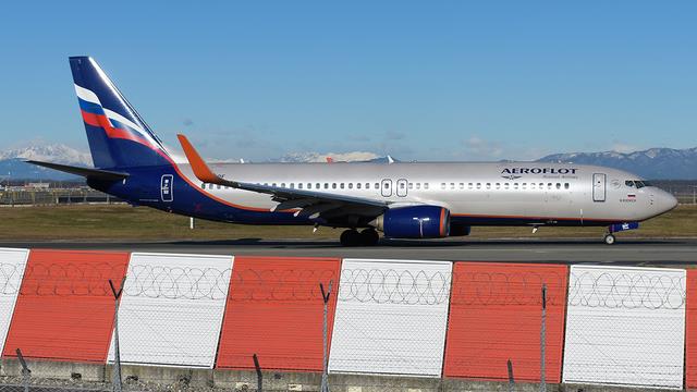 VP-BPF:Boeing 737-800:Аэрофлот